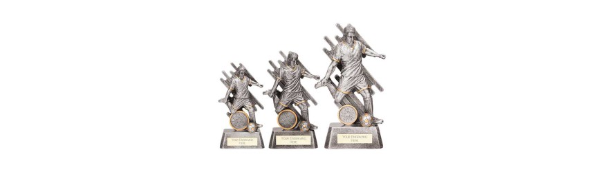 MALE FOOTBALL FOCUS RESIN TROPHY 3 SIZES 13CM - 19CM MALE FOOTBALL FOCUS RESIN TROPHY 3 SIZES 13CM - 19CM